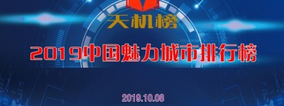 2019中国魅力城市排行榜