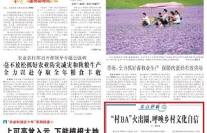 《农民日报》头版聚焦贵州：“村BA”火出圈，呼唤乡村文化自信